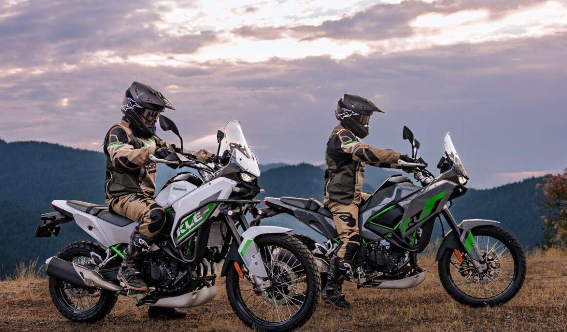 Kawasaki KLE500 zithoogte