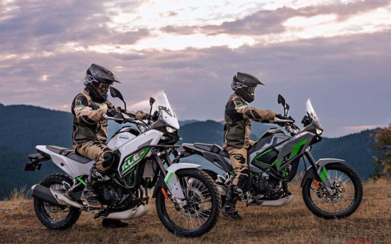 Kawasaki KLE500 zithoogte