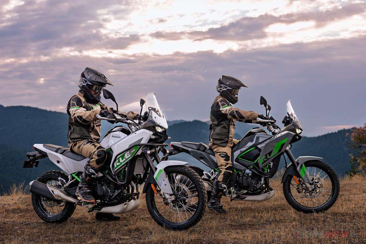 Kawasaki KLE500 met 21-inch voorwiel