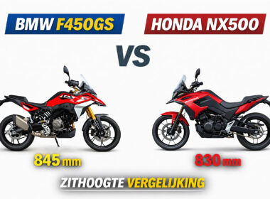Honda NX500 vs BMW F450GS