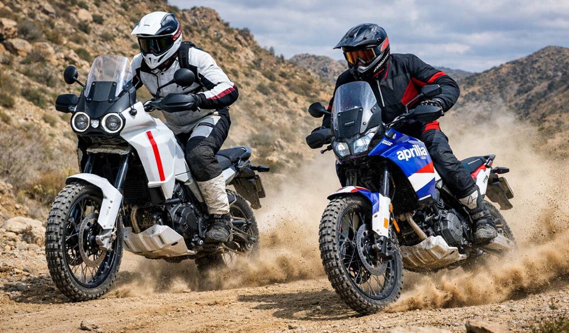 Aprilia Tuareg vs Ducati DesertX