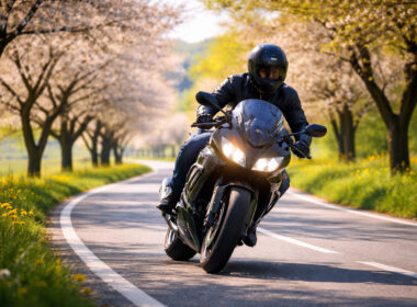Motorrijden in de lente, dat kent gevaren.