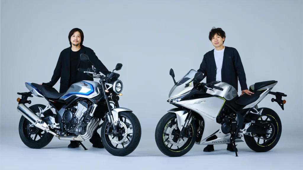 Honda CB400 SUPER FOUR en CBR400R FOUR E-Clutch