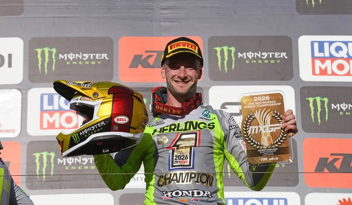 Jeffrey Herlings op de Honda CRF450R in het MXGP-seizoen 2026